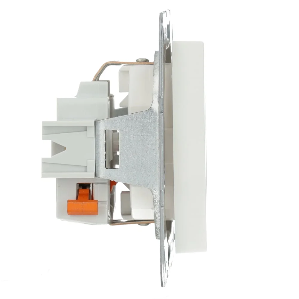 Stopcontact inbouw met randaarde 1-voudig - HBS32 - Hbs00032 2 - HBS00032