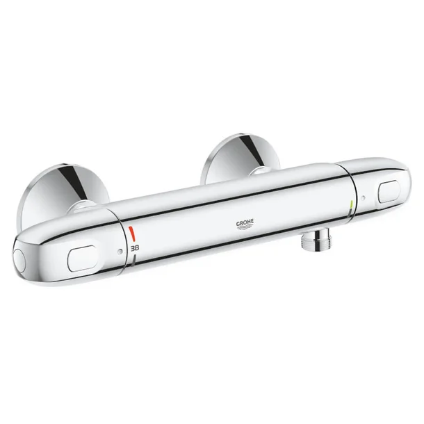 Grohe thermostatische douchemengkraan 150mm met S-koppelingen en rozetten - HBS47 - Hbs00047 - HBS00047