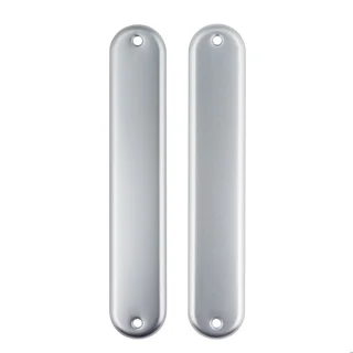 Langschilden ovaal geheel blind 220x40mm | per set - HBS55 - Hbs00055 - HBS00055
