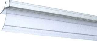 Douchedeurrubber onderzijde kwartrond flexibele onderflap 100cm - HBS82 - Hbs00082 1 - HBS00082
