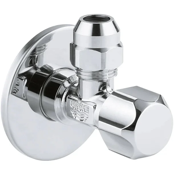 Hoekstopkraan knel 1/2 x 3/8 chroom | HBS89 - Hbs00089 - HBS00089