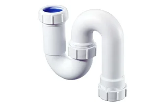 Universeel buissifon met wasmachine aansluiting - 2x klemverbinding - HBS96 - Hbs00096 - HBS00096