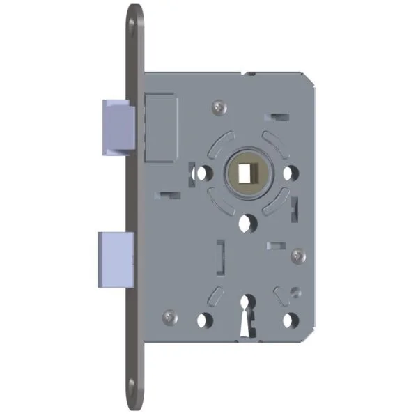 Binnendeurslot - Dag- en nachtslot sleutel rechts - HBS118 - Hbs00118 - HBS00118