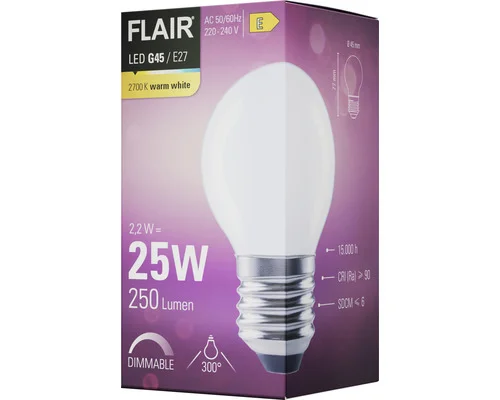LED lamp E27/2W G45 warmwit mat - HBS142 - Hbs00142 3 - HBS00142