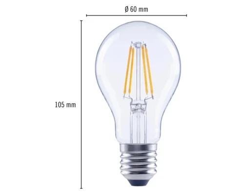 LED lamp E27/4W A60 warmwit helder - HBS152 - Hbs00152 2 - HBS00152